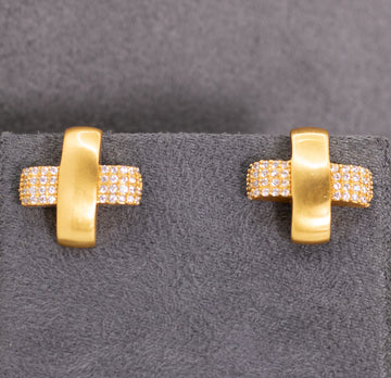 Catalina X Stud Earrings by Julie Vos