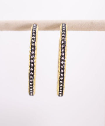 The Icon- Medium Hoop by Freida Rothman