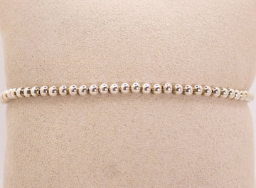 Classic Sterling Extends 3mm Bracelet by E Newton
