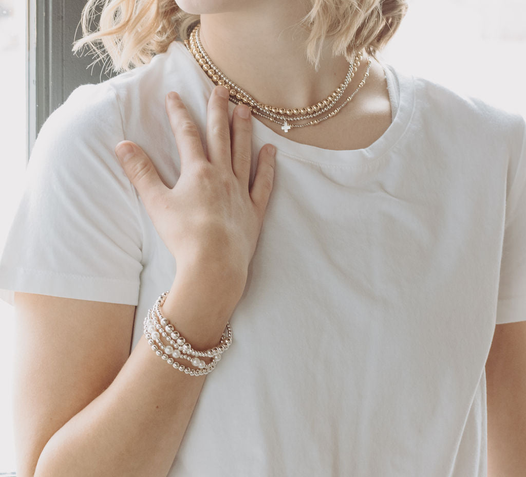 Classic Sterling Extends 5mm Bracelet by E Newton