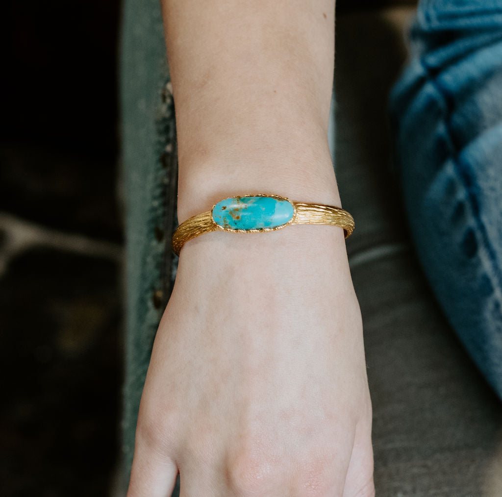 Tracie Bracelet in Turquoise by Christina Greene
