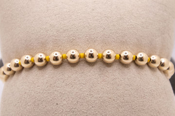Gameday Hope Grateful 5mm- Golden Yellow Bracelet by E Newton