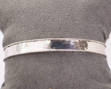 Savoy Bangle in Silver by Julie Vos