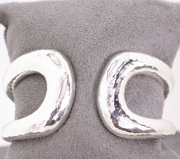 Solara Cuff in SIlver by Julie Vos