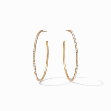 Windsor Hoop Cubic Zerconia by Julie Vos